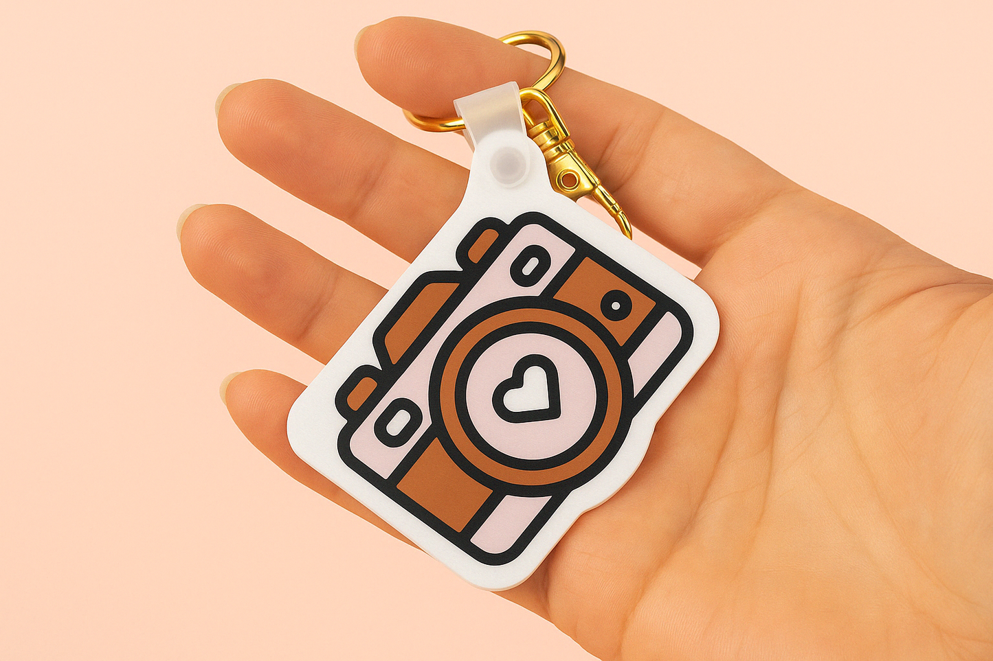 Camera NFC Tag Keychain – Cute & Smart Way to Share Your Contact