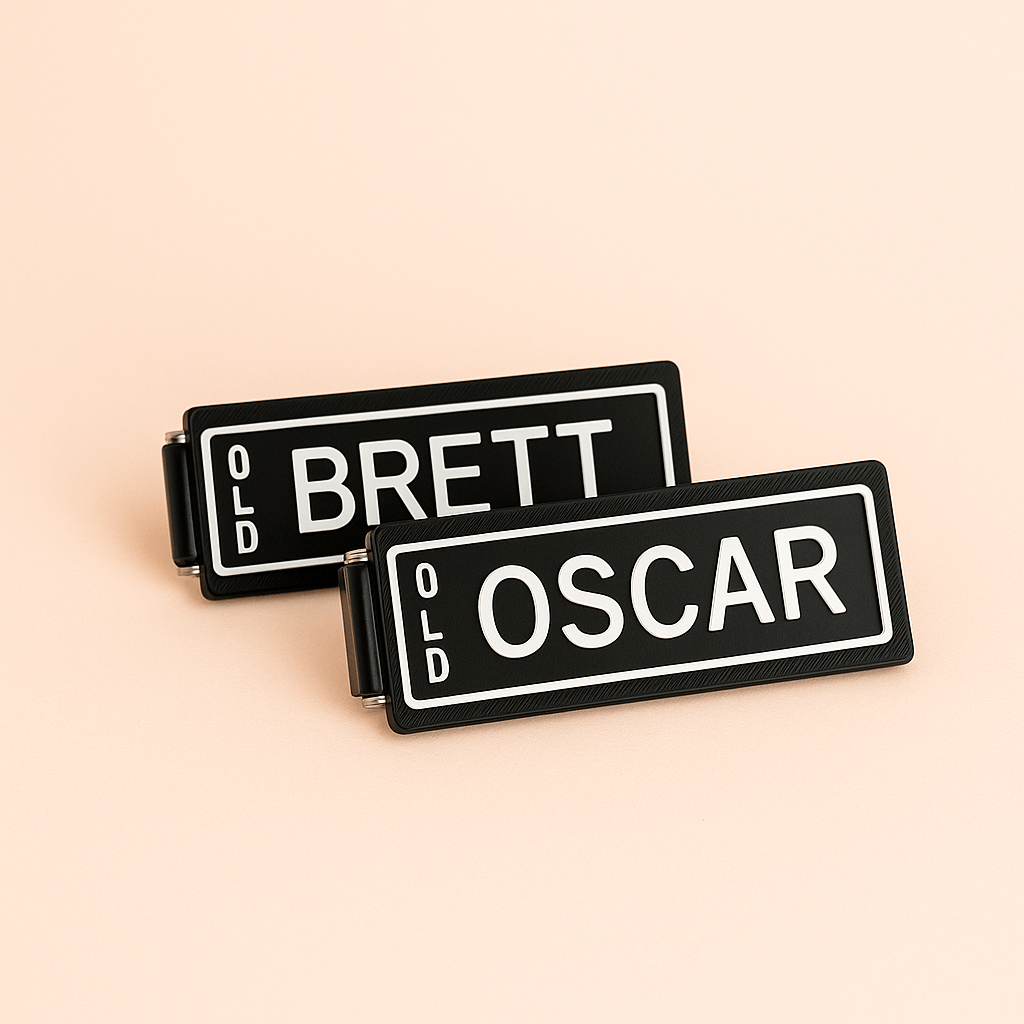 Personalized Name NFC Tag Keychain – Custom Digital Contact or Gift